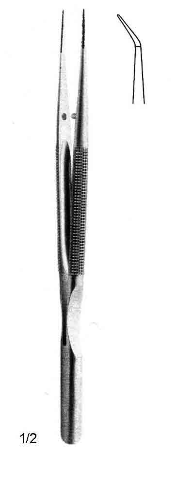 MİKRO PENSET EĞRİ 0.3MM 15CM